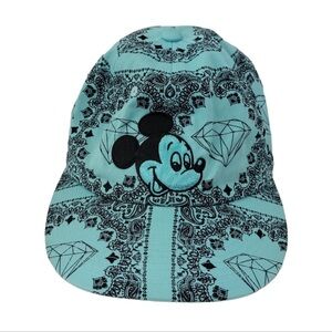 Disney diamond bandana snap back cap